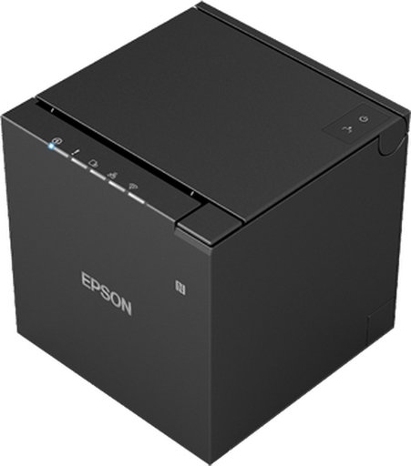 Epson TM-m30III, 8 pts/mm (203 dpi), massicot, USB, USB-C, Ethernet, noir